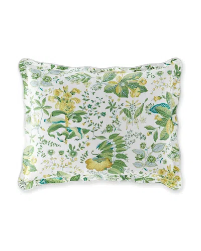 Matouk Schumacher Pomegranate King Sham In Green