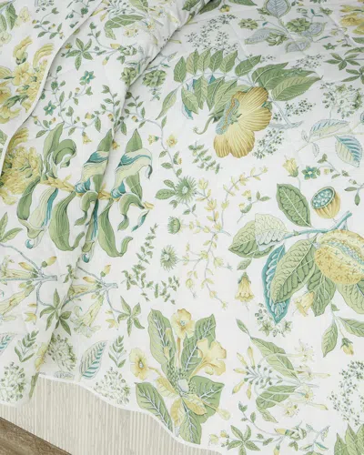 Matouk Schumacher Pomegranate Quilt, King