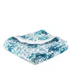 Matouk Schumacher Pomegranate Quilt, King In Prussian Blue