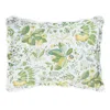 Matouk Schumacher Pomegranate Quilted Standard Sham In Citrus