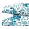 Matouk Pomegranate Set Of 2 500 Thread Count Pillowcases In Prussian Blue