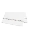 Matouk Schumacher Prado Flat Sheet, Full/queen In Neutral