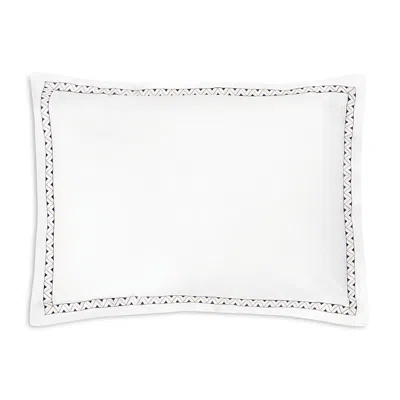 Matouk Schumacher Prado Standard Sham In Onyx