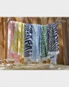 Matouk Schumacher Zebra Palm Beach Towel In Multi