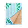 Matouk Seahorse Beach Towel In Aquamarine