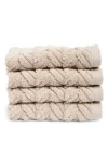 Matouk Seville 4-piece Cotton Bath Towel Set In Alabaster