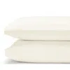 Matouk Sierra Hemstitch Standard Pillowcase, Pair In Neutral