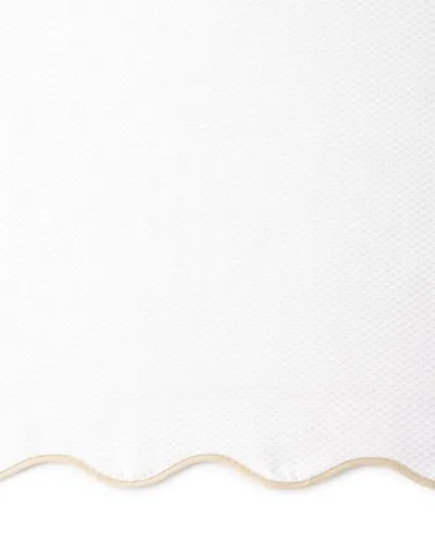 Matouk Standard Lanai Pique Sham In White