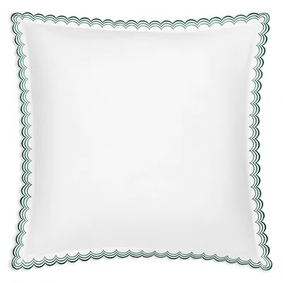 Matouk Stella Scalloped Embroidered Euro Sham
