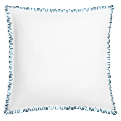 Matouk Stella Scalloped Embroidered Euro Sham