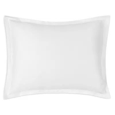 Matouk Talita Satin Stitch King Sham In White