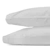 Matouk Talita Standard Pillowcase, Pair In Silver