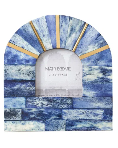 Matr Boomie Artemis Indigo Arch 3x3 Picture Frame In Blue