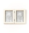 Matr Boomie Mukhendu 4x6 Double Picture Frame In White - 4x6 (2)