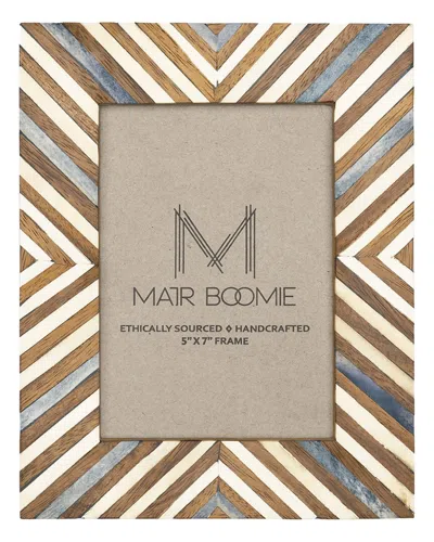 Matr Boomie Banka Mundi 5x7 Picture Frame In Brown