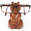Matr Boomie Bear Eyeglasses Holder Stand In Brown