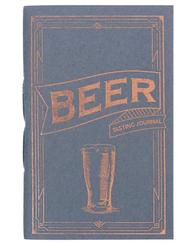 Matr Boomie Beer Tasting Pocket Journal In Blue