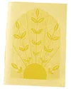 Matr Boomie Bhakti Peach 5x7 Self Care Journal In Yellow