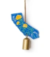 Matr Boomie California Poppy Wind Chime In Blue