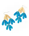Matr Boomie Chameli Chandelier Earrings In Blue
