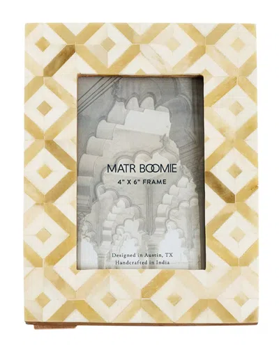 Matr Boomie Dari Sandstone Mosaic 4x6 Picture Frame In Tan