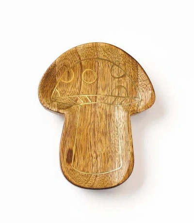 Matr Boomie Drishti Mushroom Trinket Dish In Brown