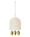 Matr Boomie Haveli Wind Chime Etched Brass
