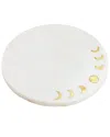 Matr Boomie Indukala Moon Phase Cheese Charcuterie Serving Board In White