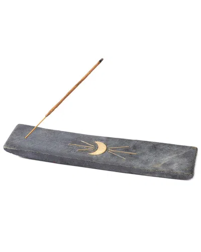 Matr Boomie Indukala Moon Phase Incense Holder In Gray