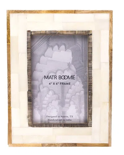 Matr Boomie Janaka 3x3 Photo Frame In White