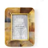 Matr Boomie Kachhua 4x6 Rounded Picture Frame In Brown - Rectangle 4x6
