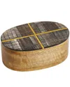 Matr Boomie Kerala Decorative Box In Brown