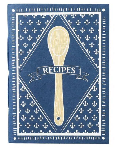 Matr Boomie Khaana Navy 5x7 Recipe Journal