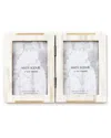 Matr Boomie Mukhendu 4x6 Double Picture Frame In Cream
