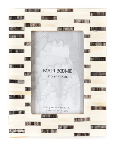 Matr Boomie Mukhendu 4x6 Picture Frame In Black