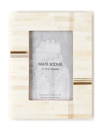 Matr Boomie Mukhendu 4x6 Picture Frame In Cream