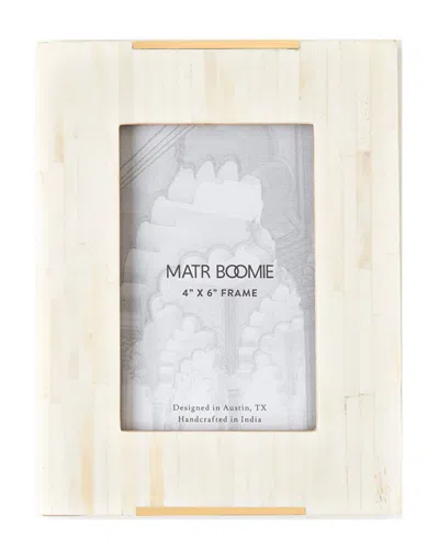 Matr Boomie Mukhendu 4x6 Picture Frame In Cream