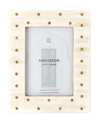 Matr Boomie Mukhendu 5x7 Picture Frame In Cream