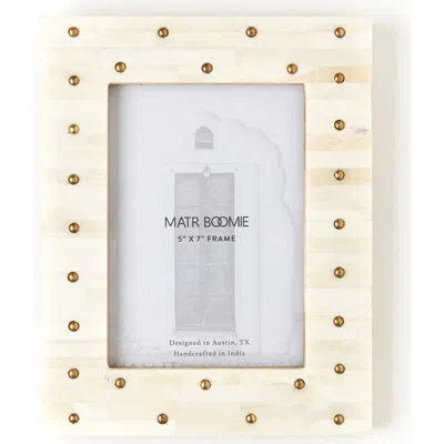 Matr Boomie Mukhendu 5x7 Picture Frame In White