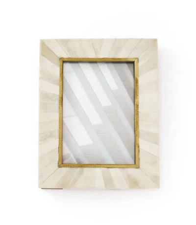 Matr Boomie Mukhendu Picture Frame In White
