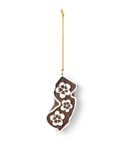 Matr Boomie New Jersey State Violet Ornament In Brown