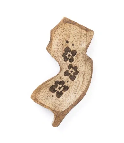 Matr Boomie New Jersey State Violet Trinket Dish In Multi