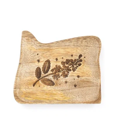 Matr Boomie Oregon State Grape Trinket Dish In Brown