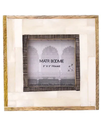 Matr Boomie Pravina 5x7 Photo Frame In White