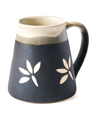 Matr Boomie Ruhi Ceramic Tan Mug In Black