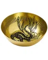 Matr Boomie Saanp Snake Incense Holder In Gold