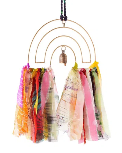 Matr Boomie Swapna Rainbow Bell Wind Chime In Multi