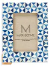 Matr Boomie Varuna Kaveri Bone Tile Frame In Blue