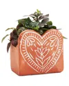 Matr Boomie Vasanta Heart Planter With Drainage