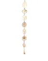 Matr Boomie Viaan Seven Chakras Bell Wind Chime Garland In Brass
